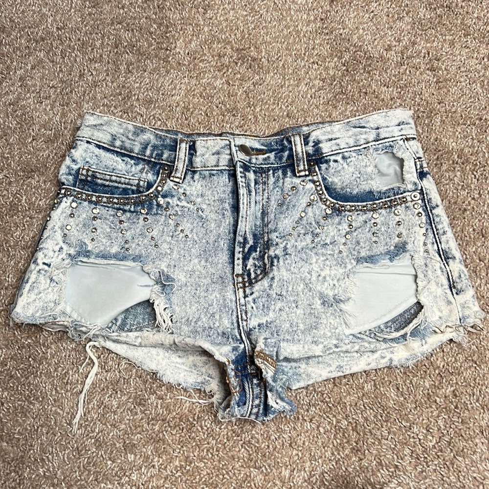 Jean shorts